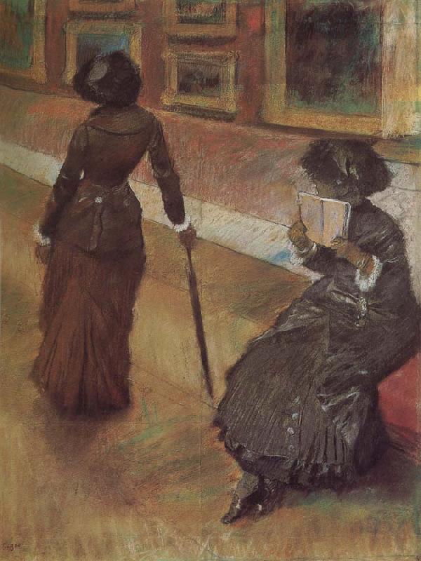 Edgar Degas Mis Cessate in Louvre Sweden oil painting art